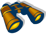 イラスト：高級品の双眼鏡